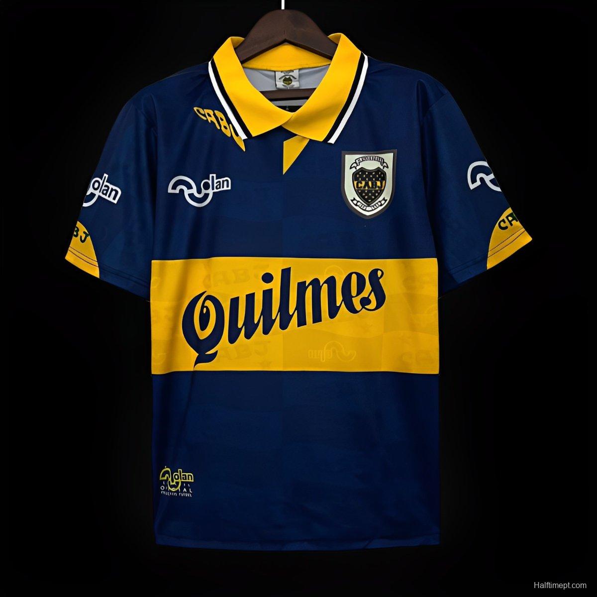Retro 95/96 Boca Juniors Home Jersey