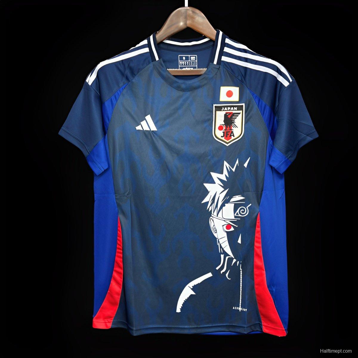 2024 Japan X Uzumaki Blue Special Jersey