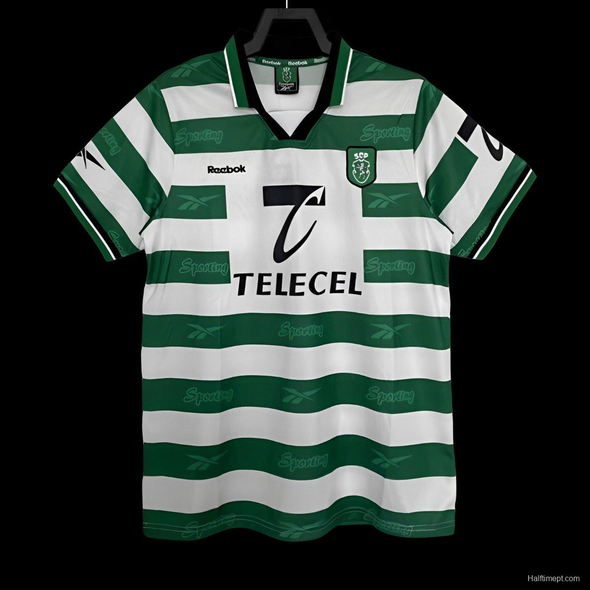 Retro 99/00 Sporting Lisbon Home Jersey