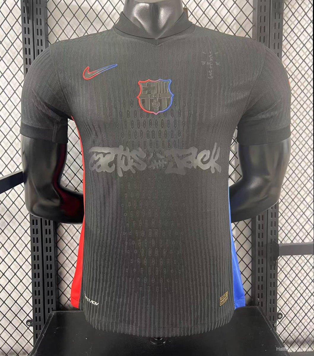 Player Version 24/25 Barcelona x Travis Scott Away Jersey