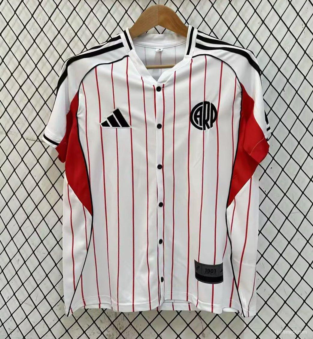 25/26 River Plate US Pack Baseball Jersey