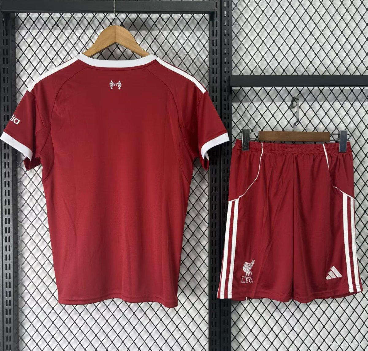 25/26 Kids Liverpool Home Jersey