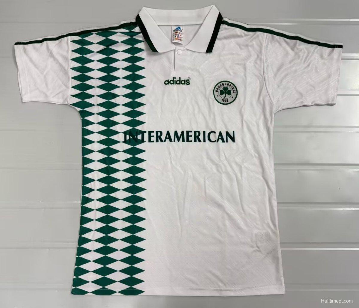 Retro 95/96 Panathinaikos Away Jersey