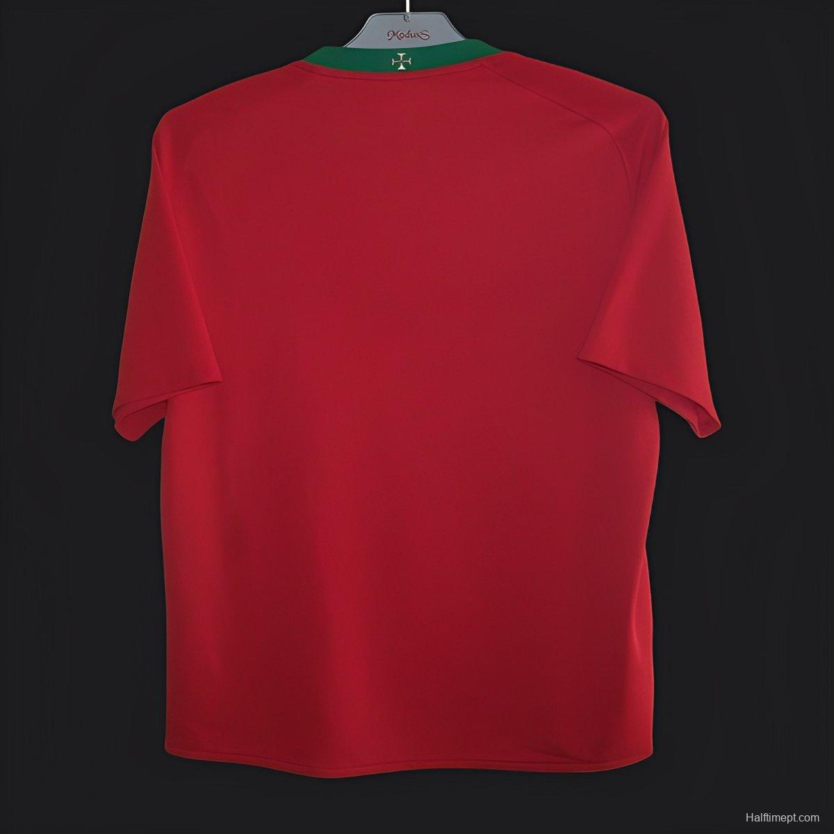 Retro 2008 Portugal Home Jersey