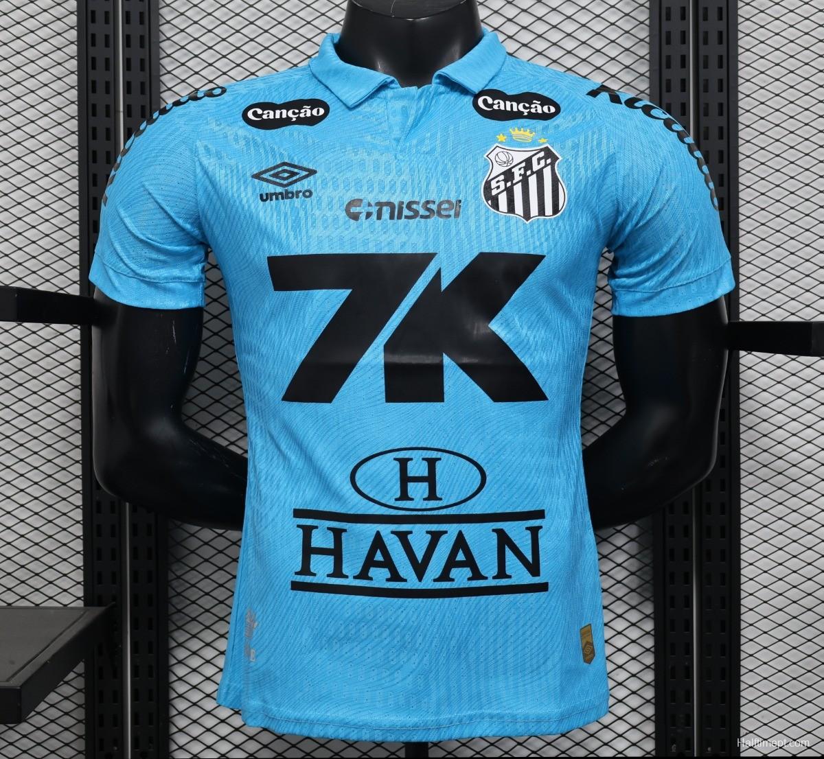 Player Version 25/26 Santos Blue Jersey