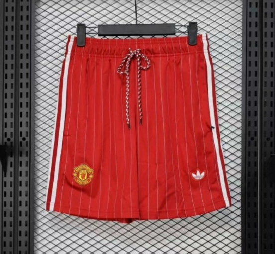 Player Version 25/26 Manchester United Red Adidas Original Shorts