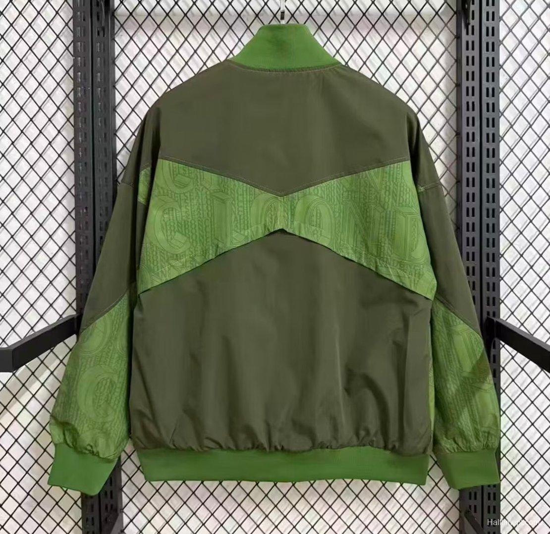 25/26 Chelsea  Green  Full Zipper Windbreaker
