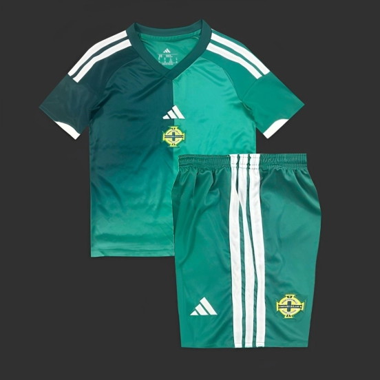2026 Kids Northern Ireland Home Jersey