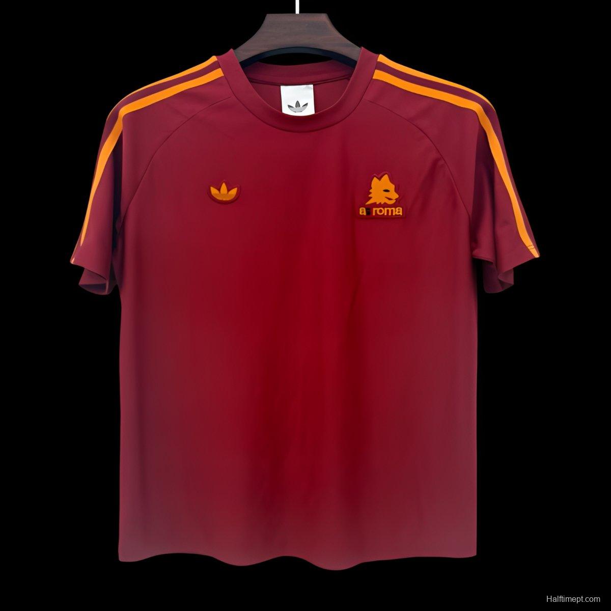 25/26 Roma Adidas Original Red Jersey
