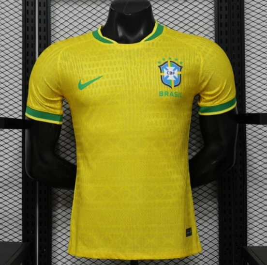 Player Version 2026 Brazil Home Yellow  Special Edition  Jersey