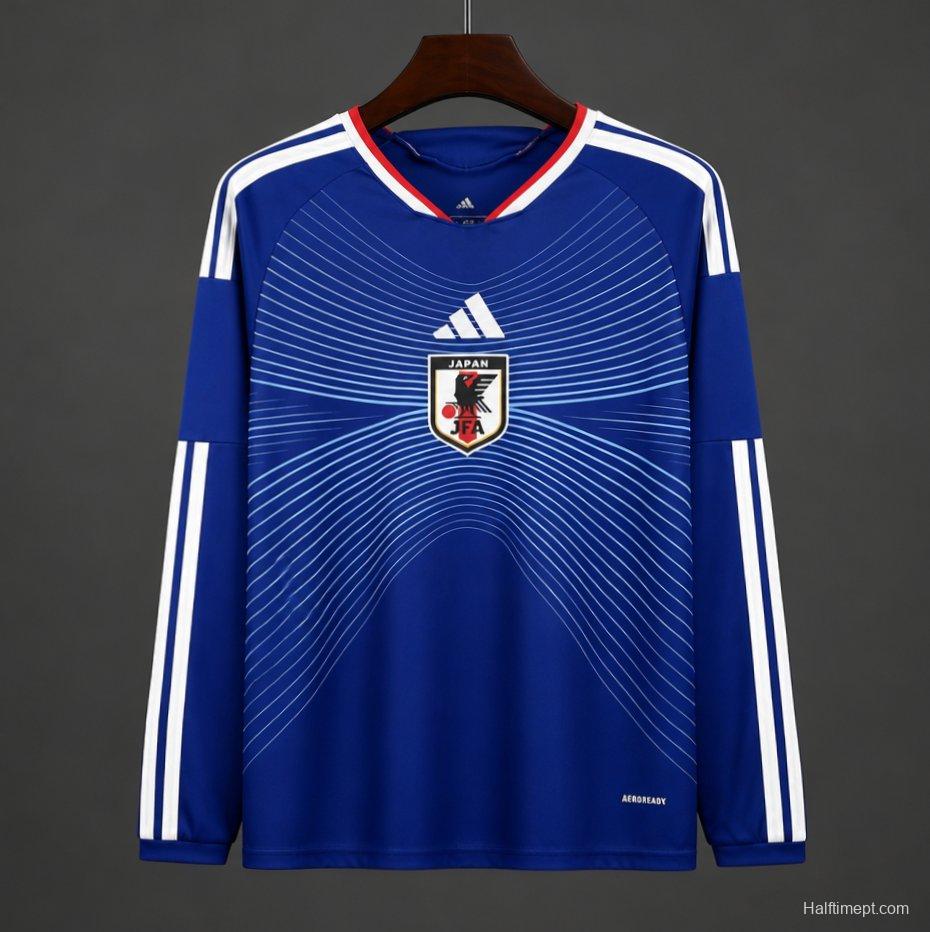 2026 Mens Japan World Cup Home Long Sleeve Jersey