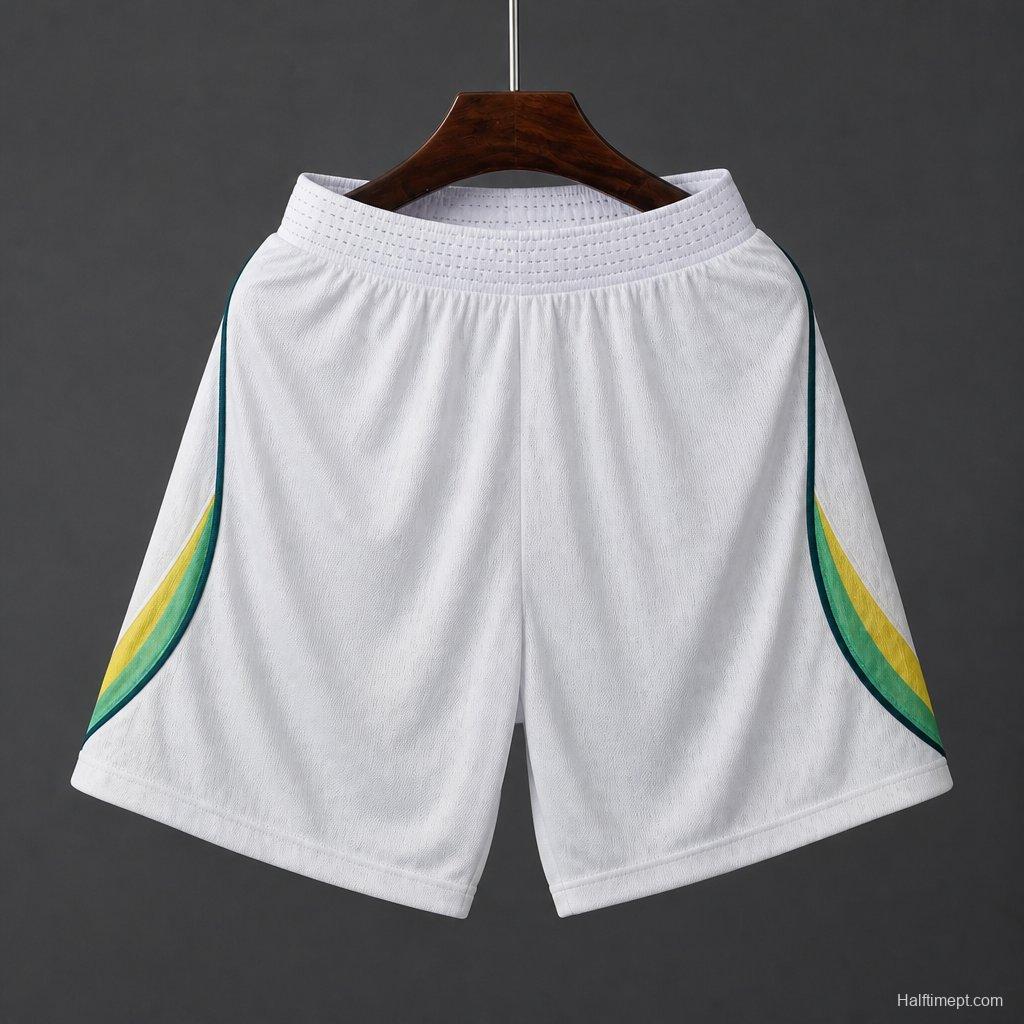 Player Version 26/27 Brazil Home White Shorts