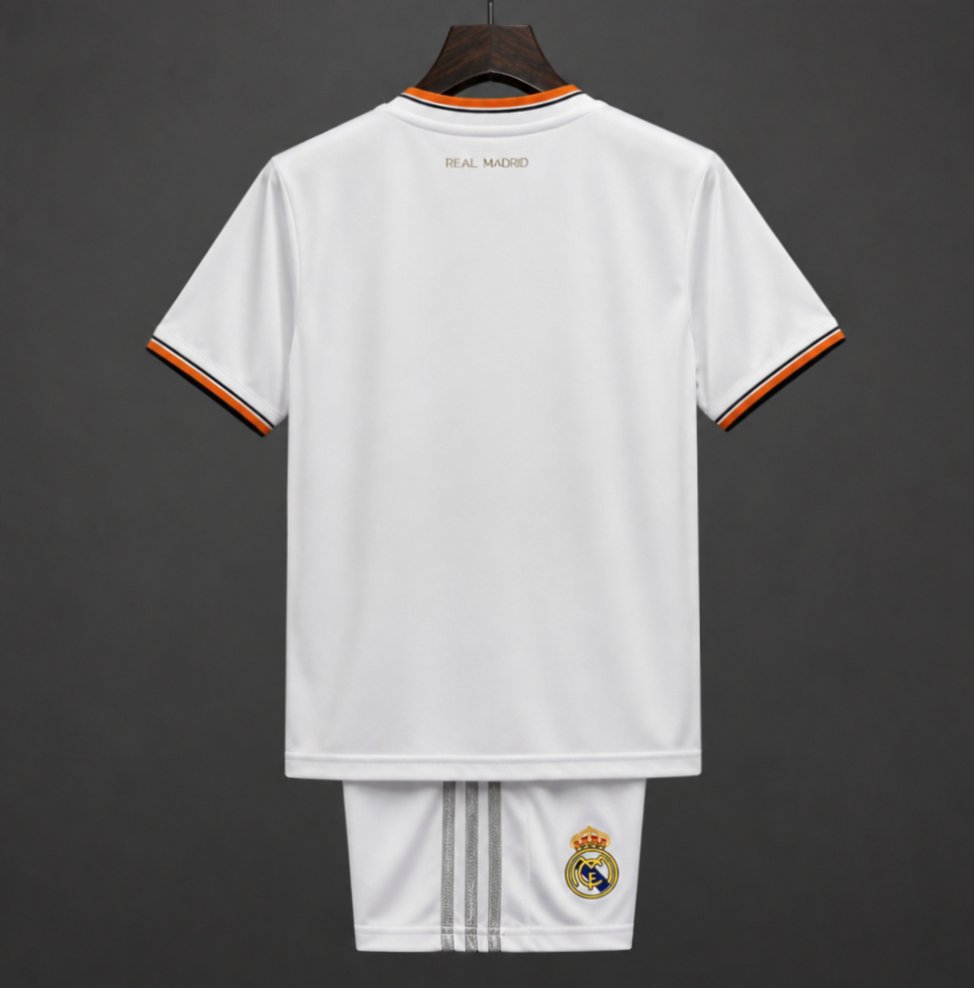 Retro Kids 13/14 Real Madrid Home Jersey