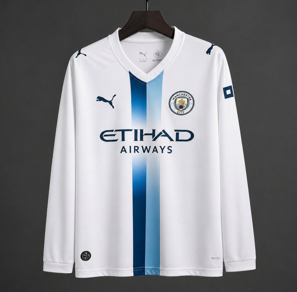 26/27 Manchester City Away Long Sleeve Jersey