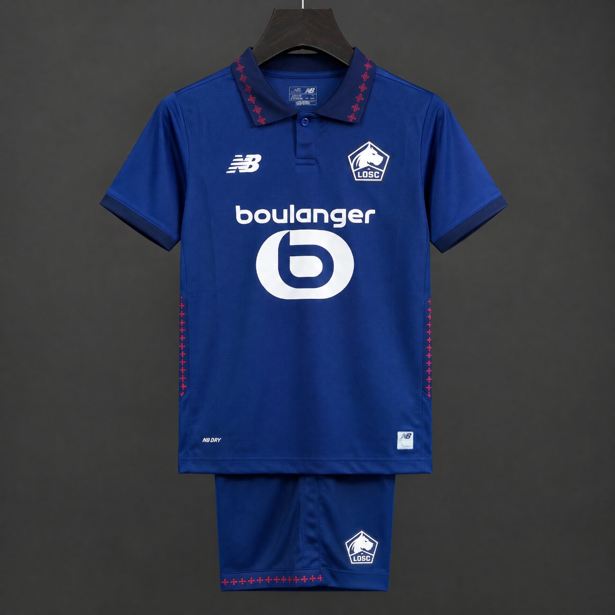 26/27 Kids Lille Third Navy Blue Jersey