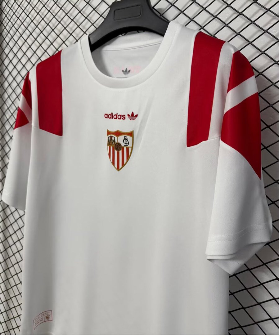 26/27 Sevilla White/Red EQT Red Jersey