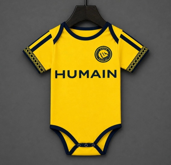26/27 Al-Nassr Home Baby Romper Jersey